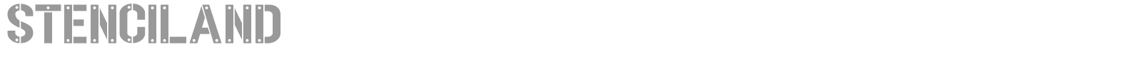 Stenciland font preview